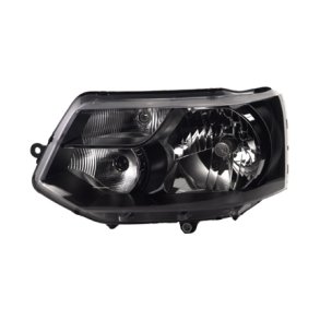 VW-T5. 11.2009-Frem<br>Venstre forlygte til H4 pre, Head Lamp Left H4.