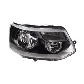 VW-T5. 11.2009-Frem<br>Hjre forlygte til H7/H15 pre, Head Lamp Right H7/H15.