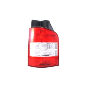 VW T5 Venstre baglygte Klare/Rd (model med bagklap) 07.2003->