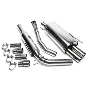 VW Polo 6N 1,4 - 1,6 ogs 16V. Sports udstdning st. 2 x 76mm 