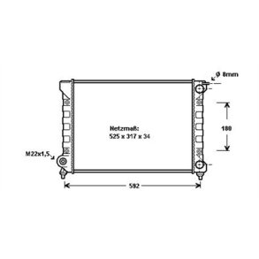 Golf I. 1,5 1,6 1,8 Motor Kler (525x317x34). 08.1977 - 09.1992