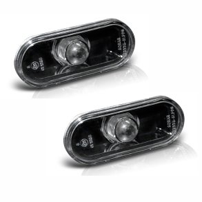 Bora + Golf IV Klar/Sort sideblinklys st 09.1997-2004