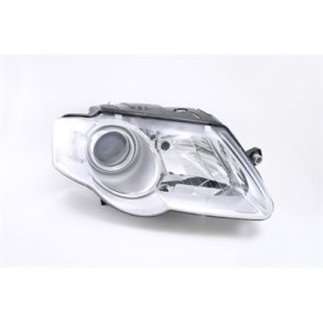 Passat 3C. 03.2005-Frem<br>Krom Hjre Forlygte H7-H7.