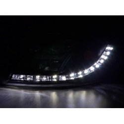 AUDI TT 99-05 DAYLIGHT BLACK H7.H7.H1 Forlygte st (9 Ben stik)