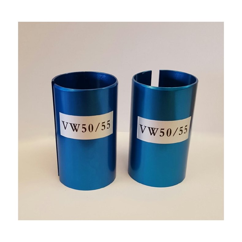 Adapter 50mm til 55mm Stddmper til Gevindundervogne. 2 Stk. 