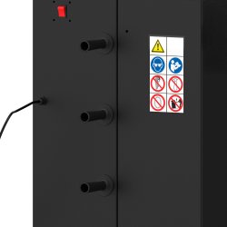 Afbalanceringsmaskine halvautomatisk, med laser pointer 10"- 24"
