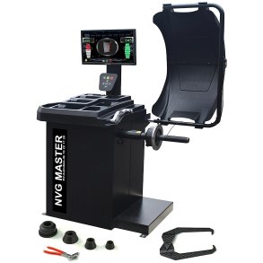 Afbalanceringsmaskine automatisk, med laser pointer 10