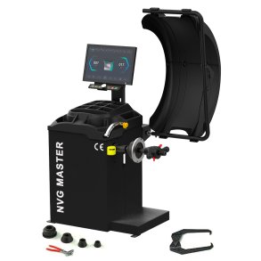 Afbalanceringsmaskine automatisk, med laser pointer 10