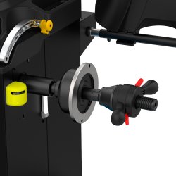 Afbalanceringsmaskine automatisk, med laser pointer 10"~24"