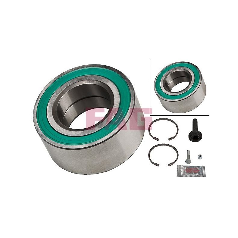 Audi A6, type C4. Hjulleje m. monteringsdele Front alle (Vigtig: ikke 1,8)  1994 -04.1997