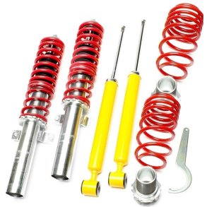 Audi A1 8X, Seat Ibiza 6J, Skoda Fabia 5J, VW Polo 6R/6C. TA Technix Gevindundervogn. 03.2008-2017