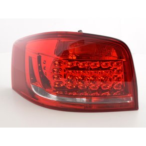 AUDI A3 08-12 Rd med LED Baglygte st 