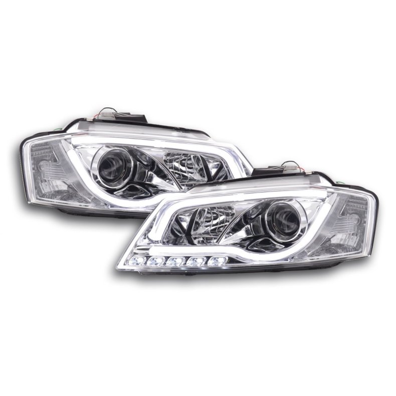 AUDI A3 8P 08-12 CHROM TUBE LED. Forlygte st 