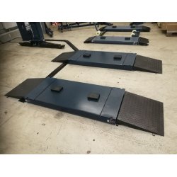 Sakselift til gulvmontering / nedsnkning 4000 kg lftehjde 1900 mm