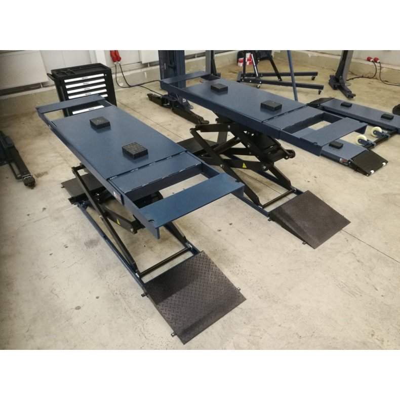 Sakselift til gulvmontering / nedsnkning 4000 kg lftehjde 1900 mm