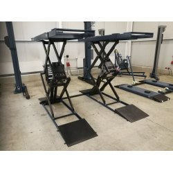 Sakselift til gulvmontering / nedsnkning 4000 kg lftehjde 1900 mm