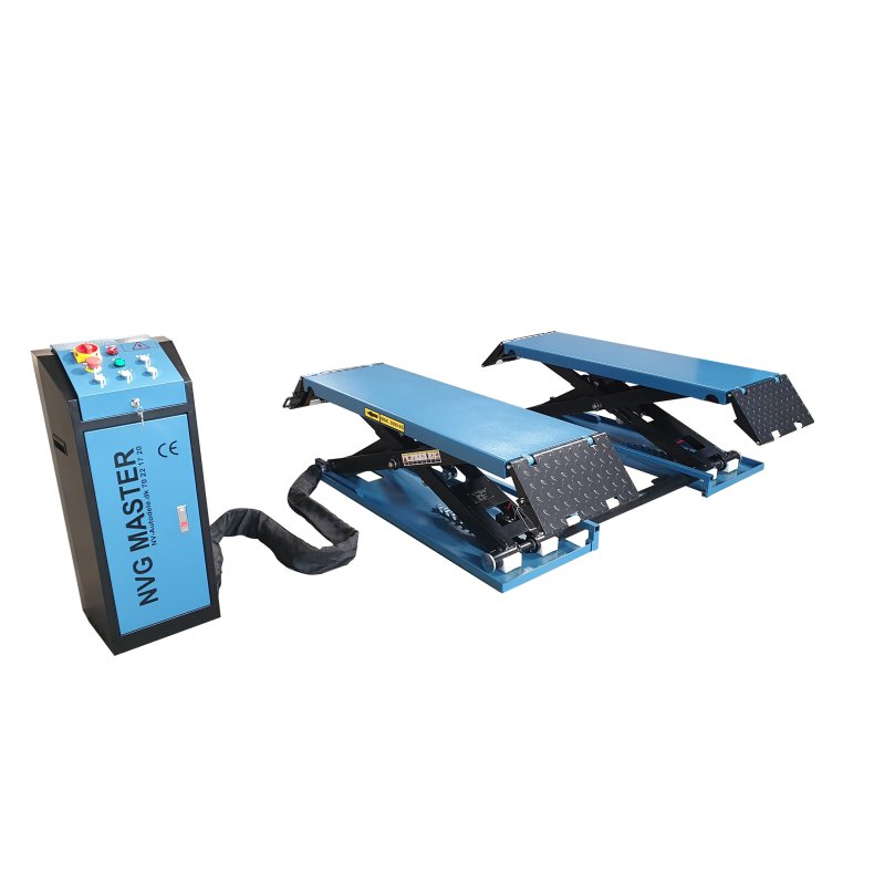 Klargringslift sakselift 3000 kg lftehjde 1000 mm 230Volt