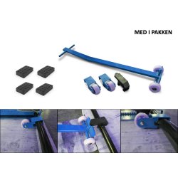 Klargringslift sakselift 3000 kg lftehjde 1000 mm 230Volt