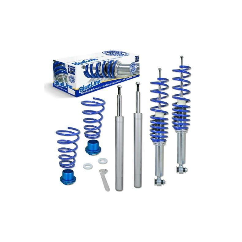 BMW E34. BlueLine JOM Gevindundervogn 530i, 540i, 524TD / TDS, 530D (D16 / M14 topleje bolt)