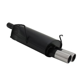 BMW E46. se info.  Sports bagpotte 2 x 76mm 