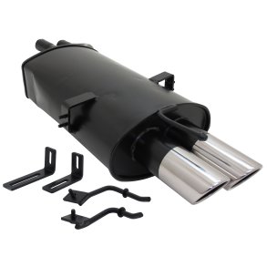 BMW E46. se info.  Sports bagpotte 2x76mm SR-Design