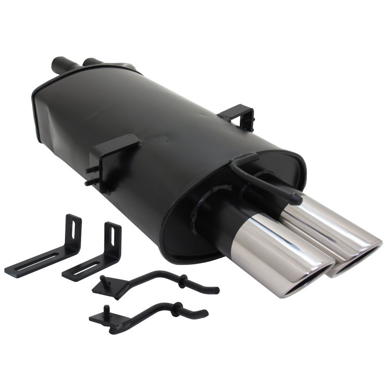 BMW E46. se info.  Sports bagpotte 2x76mm SR-Design