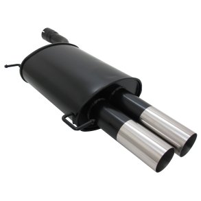 BMW E60. se info.  Sports bagpotte 2x76mm RL-Design