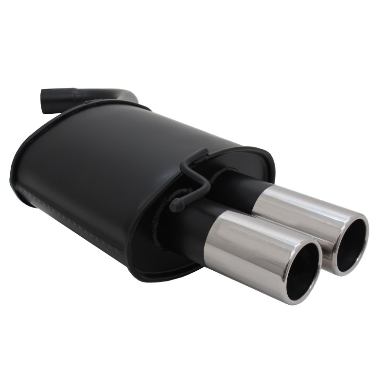 BMW E90_E912005-Frem (390L) Sedan og Touring 316i / 318i / 320i / 320si Sports bagpotte 2 x 76mm afgang