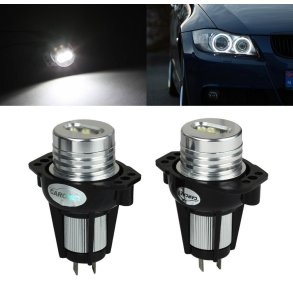 BMW E39. LED Prer til originale Angel Eyes lygter. Farve: Hvidt 6000K