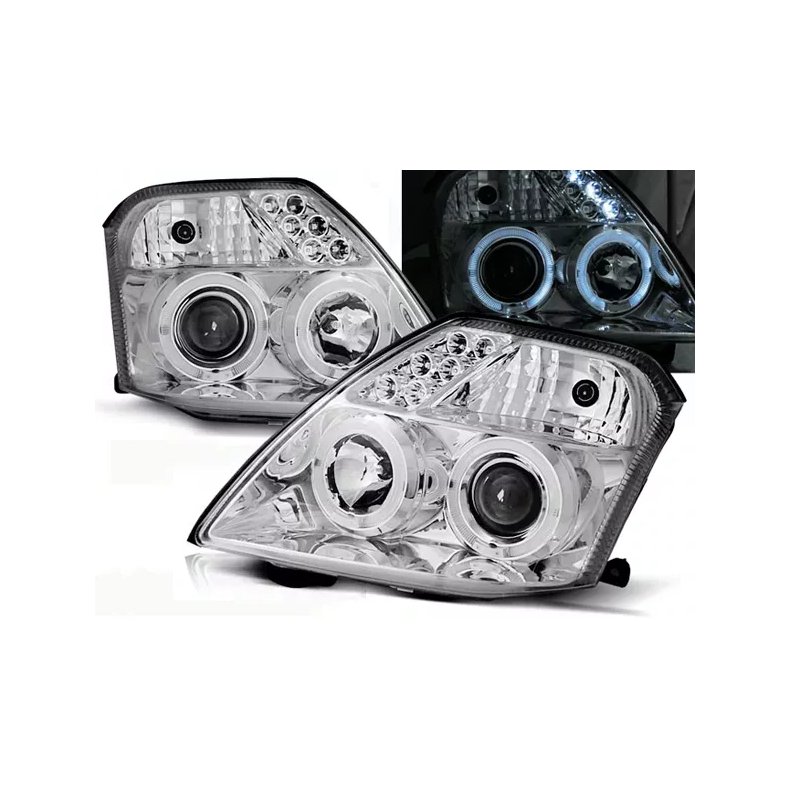 CITRON C2 Chrom Engel Eyes Forlygtest H1. 09.03->