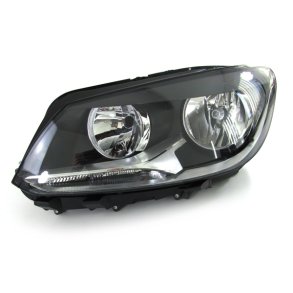 VW Caddy 09.2010-Frem<br>Forlygte H7/H15 Venstre. Headlamp Left.