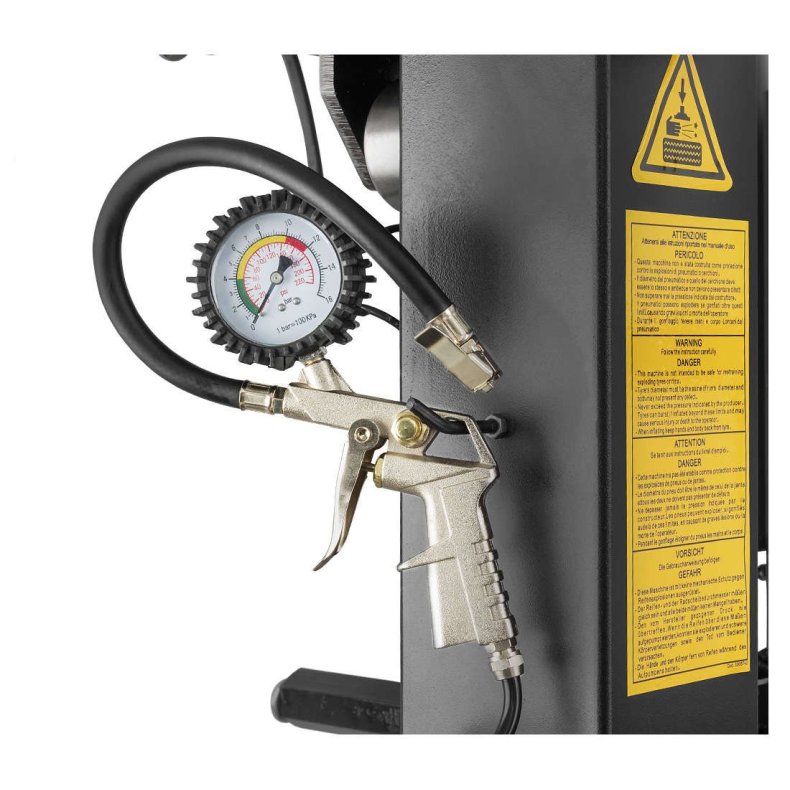 Dkmaskine op til 26" flge med hjlpearm