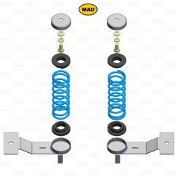 MAD Hjlpefjedre Kit  alm. belastning. : til  Fiat Ducato-Fiat Jumper-Peugeot Boxer 2016-frem