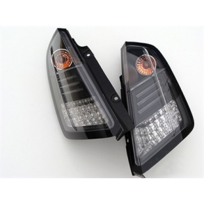Fiat Grande Punto 2005-2012 Sort LED baglygte st 