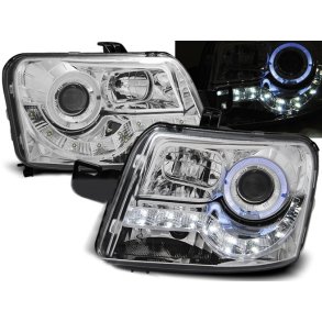 FIAT PANDA II. Forlygter Dayline Krom