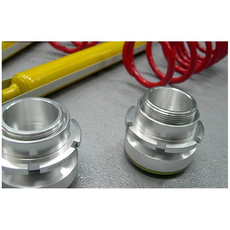 Justerings klods til justerbare Gevindundervogne. 2 Stk