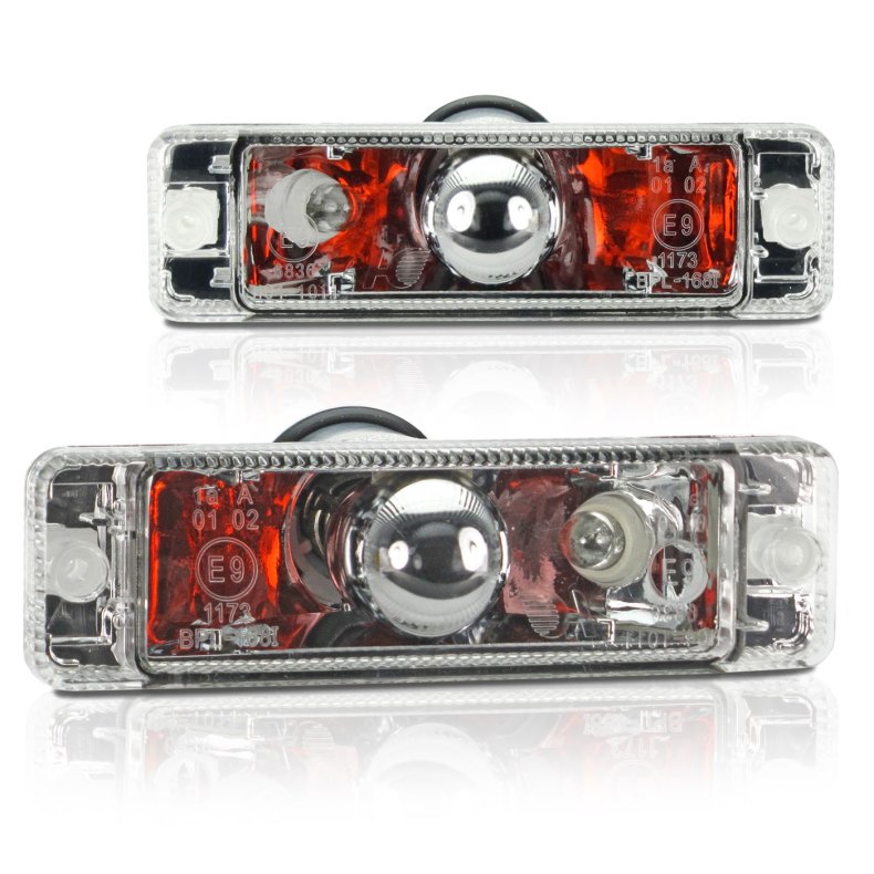 Golf 1, Golf 2, Jetta 1, Jetta 2, Polo 2, Blinklys foran, Klare/krom