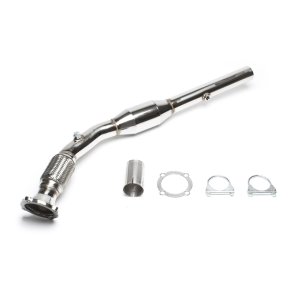 Audi A3 / Seat Leon I / Toledo II / Skoda Octavia I / Golf IV + Bora 1,8 Turbo. <br>Rustfri Downpipe  Sports Forrr. 09.1997-2004 med katalysator