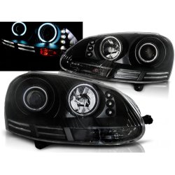 Golf 5 / Jetta Angel Eyes CCFL sorte forlygter