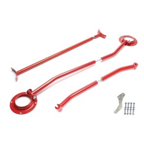 Trnstiver kit Pulverlakeret i rd<br>Typ:	Golf II (19E) Jetta II (19E), Corrado (53I) Alle modeller undtagen 16V / VR6