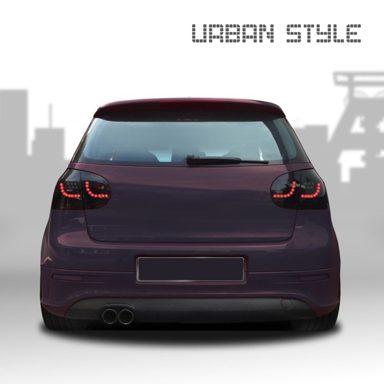Golf 5.  Baglygter med Urban Style / LED teknologi. Mrk