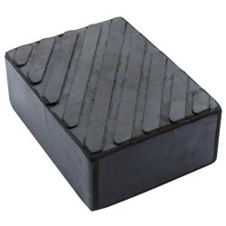 Gummiblock f�r saxlyftar 165 X 120 X 60 MM (4 ST.)