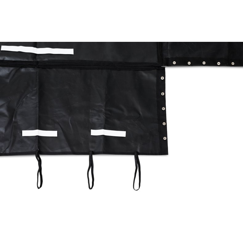 Hundet�ppe til bagagerummet - Gulvm�l: 105 cm x 97 cm Sidem�l 37 cm