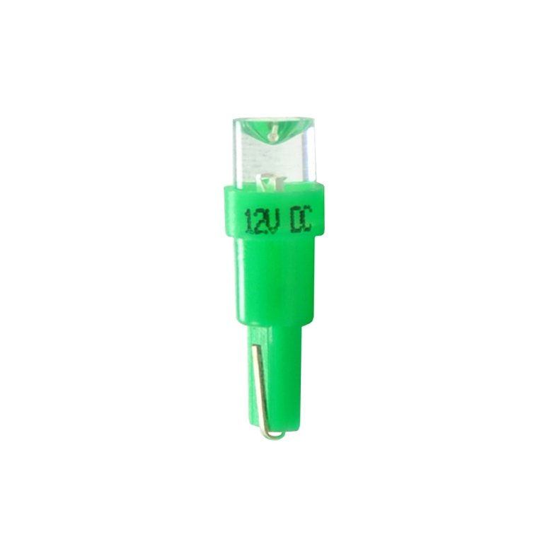LED pre GRN \ LED 12V \ T5 / BAX 