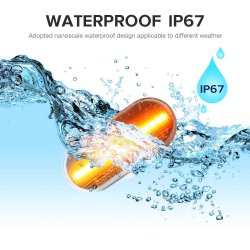 VAG Dynamiske LED sideblink lys Klar model (st med to stk)