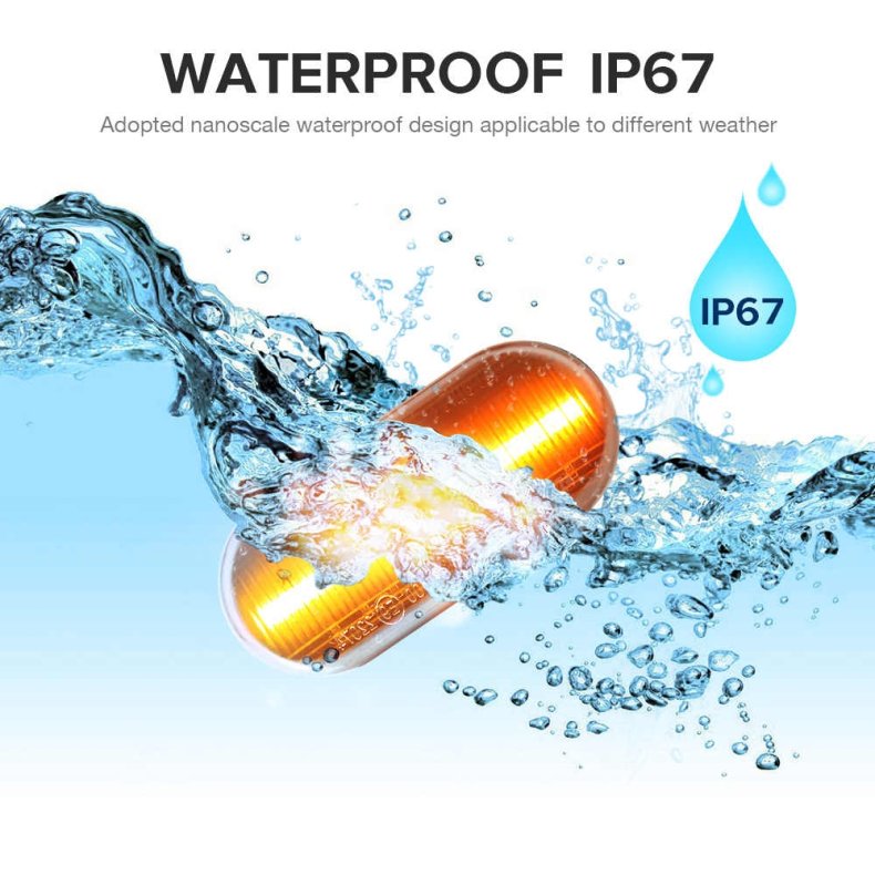 VAG Dynamiske LED sideblink lys Klar model (st med to stk)