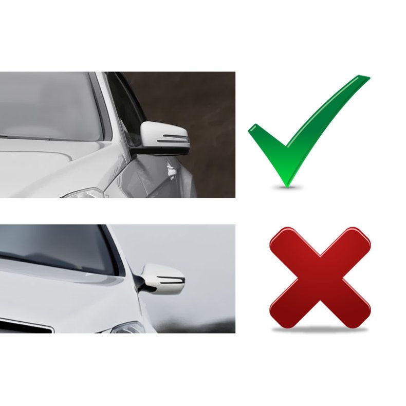 Mercedes Dynamiske LED sideblink lys til sidespejl (st med to stk)