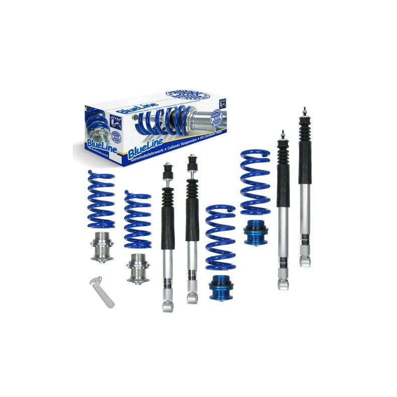 Mercedes Sedan W210 W202 og CLK W208. JOM Bluleline Gevindundervogn 