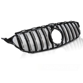 MERCEDES C-KLASSE W205 FACELIFT MODEL 2018-FREM. GT-R LOOK CHROME KLLERGITTER