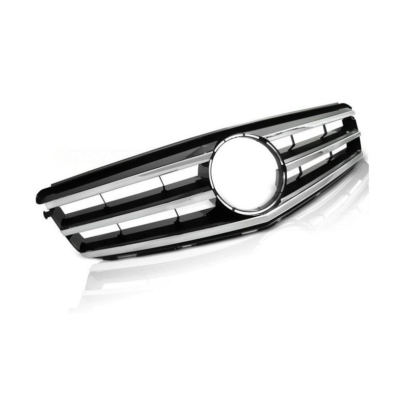 MERCEDES C-KLASSE W204 07-14 AVANTGARDE CHROME-BLACK Klergitter
